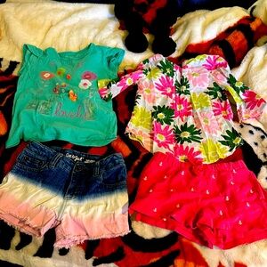 Shorts and tops